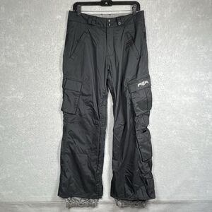 BURTON Cargo Snowboard Ski Pants Men’s Size Small Black Pockets